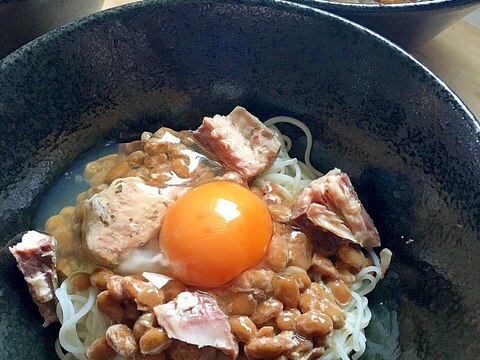 冷やしひっぱりそうめん